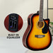 Acoustic Guitar 12 - string With Eq - Sunburst