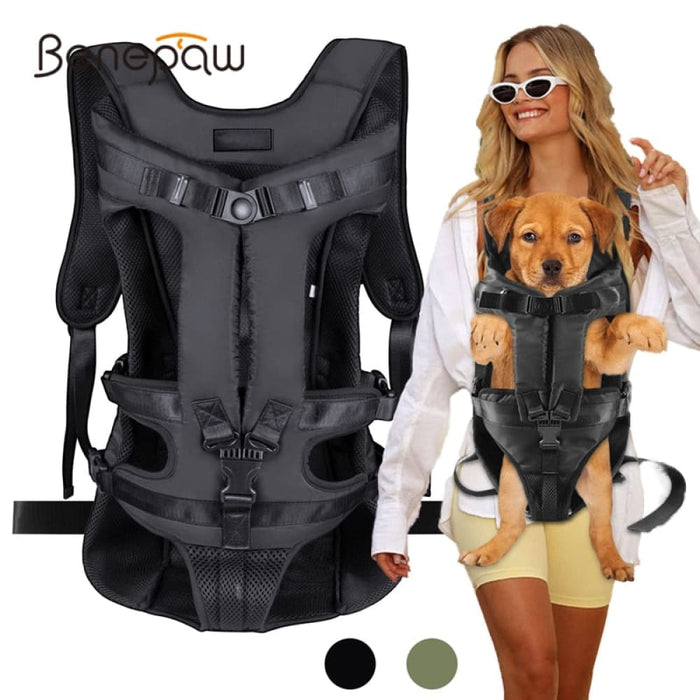 Adjustable Front Facing Hands-free Safety Dog Carrier