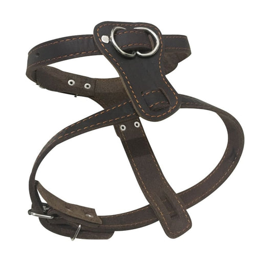 Adjustable Strap Leather Dog Harness