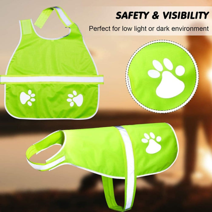 Adjustable Waterproof High Visibility Reflective Dog Vest