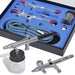 Airbrush Set With 2 Spray Guns Oaopon