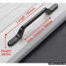 American Style Solidblack Cabinet Handles Aluminum Alloy