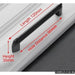 American Style Solidblack Cabinet Handles Aluminum Alloy