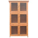 Animal Rabbit Cage 6 Rooms Wood Oibtai