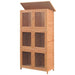 Animal Rabbit Cage 6 Rooms Wood Oibtai