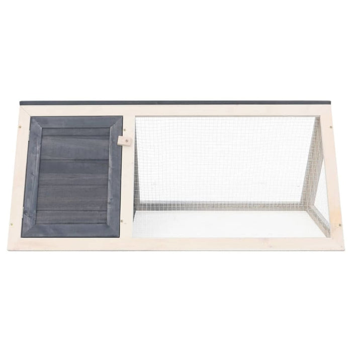 Animal Rabbit Cage Grey Wood Oibnpx