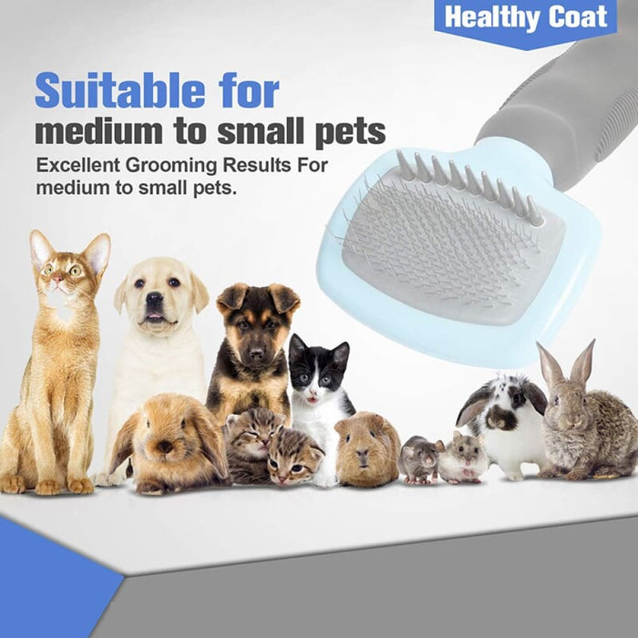 Anti-slip Dematting Dog Brush Effectively Removes Tangles