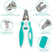 Anti-slip Ergonomic Handle Pet Nail Trimmer Grooming Tool