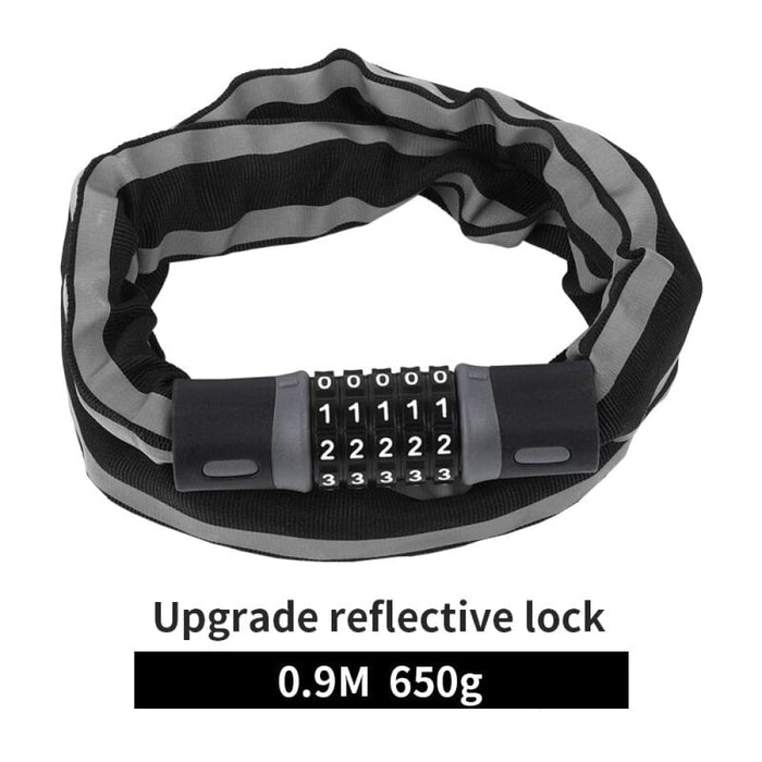 Anti-theft Bold And Long Chain Bicycle Lock