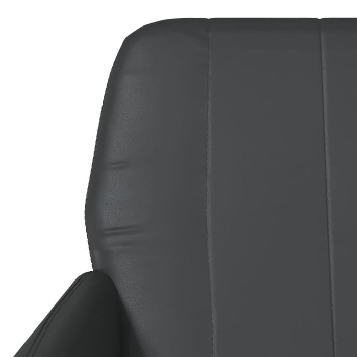 Armchair Black 61x78x80 Cm Faux Leather Tpotkx