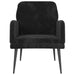 Armchair Black 62x79x79 Cm Velvet Tpoabk