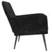 Armchair Black 62x79x79 Cm Velvet Tpoabk