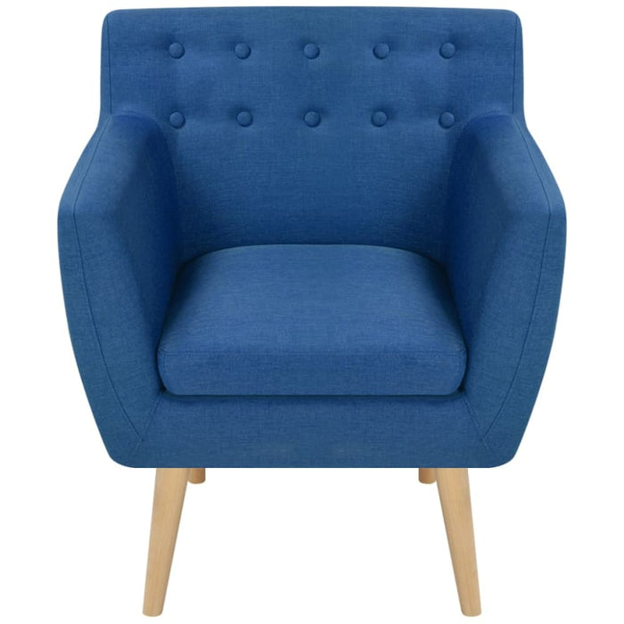 Armchair Blue Fabric Gl8626