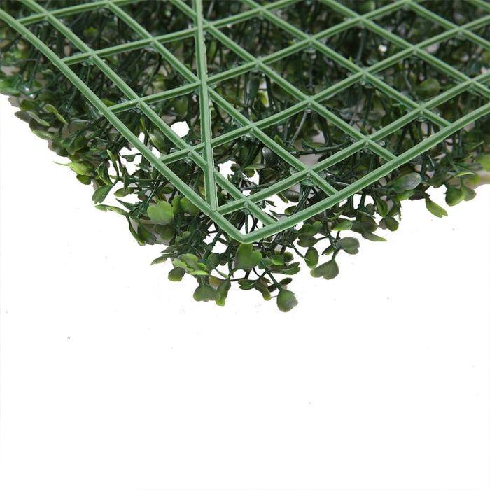 10x Artificial Boxwood Hedge Fake Vertical Garden Green