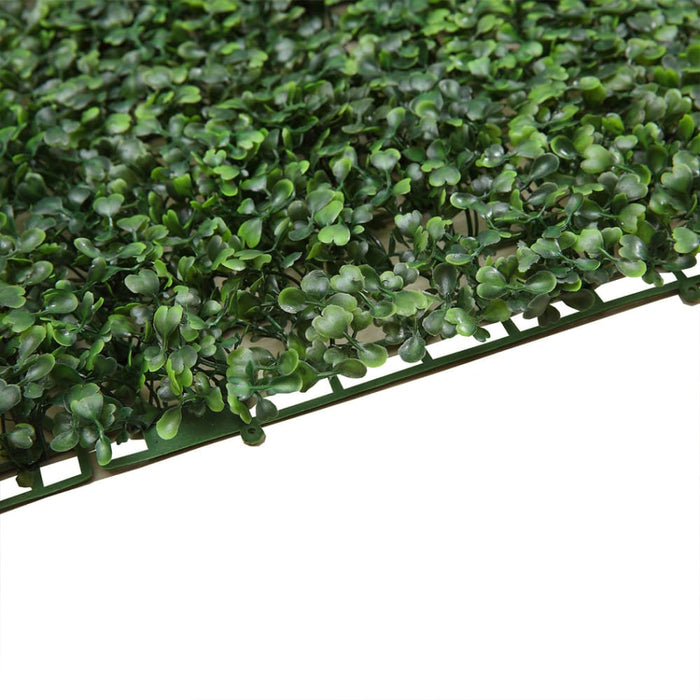 10x Artificial Boxwood Hedge Fake Vertical Garden Green