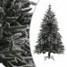 Artificial Christmas Tree Led&ball Set&flocked Snow 210cm