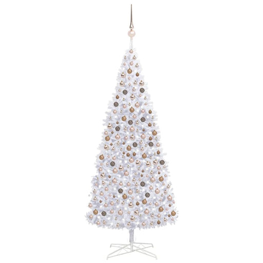 Artificial Christmas Tree With Leds&ball Set Leds 400 Cm