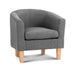 Artiss Abby Fabric Armchair - Grey