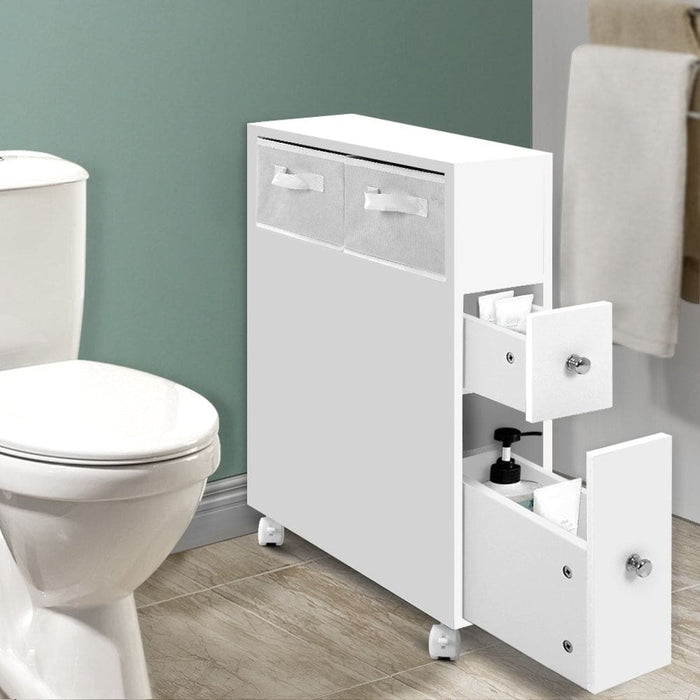 Artiss Bathroom Storage Toilet Cabinet Caddy Holder Drawer