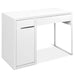 Artiss Metal Desk With Storage Cabinets - White