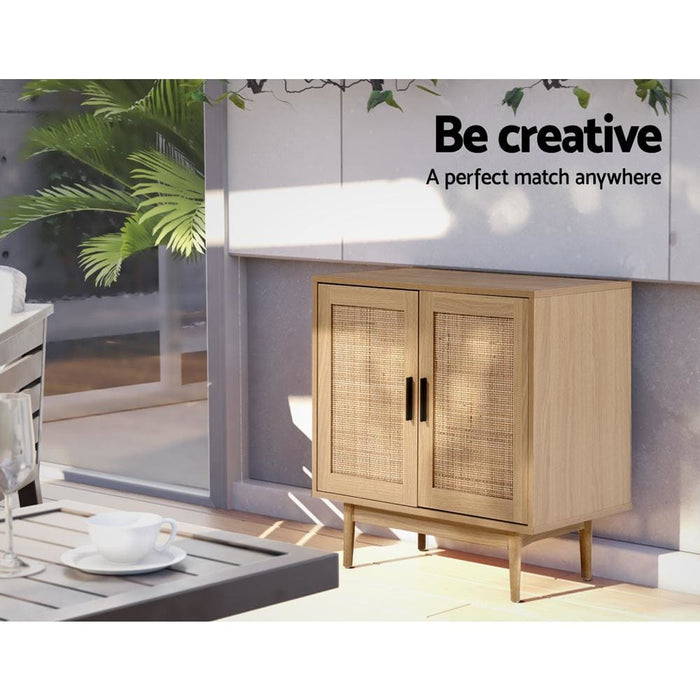 Artiss Rattan Buffet Sideboard Cabinet Storage Hallway