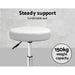 Artiss Round Chair Stools Salon Stool White Swivel Beauty