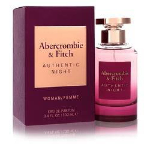 Authentic Night Edp Spray By Abercrombie & Fitch