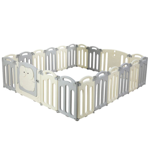 Baby Playpen 20 Panels Foldable Toddler Fence Safety Play