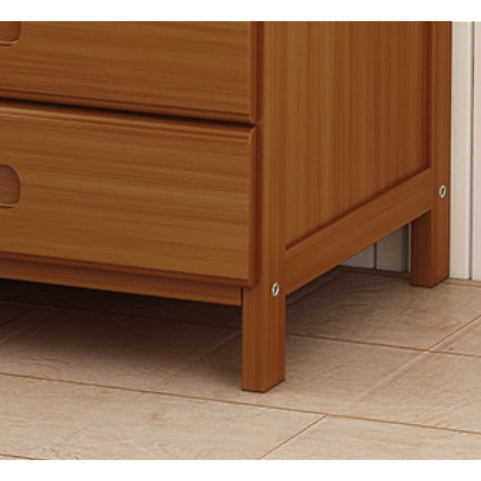 Bamboo Bedside Table Nightstand Storage Bedroom Sofa Side