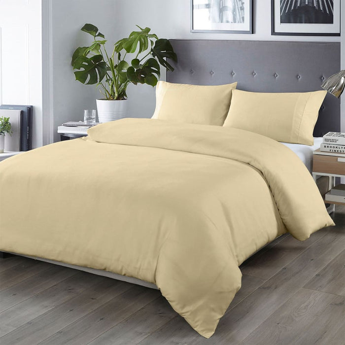 Bamboo Blended Quilt Cover Set 1000tc Ultra Soft Luxury