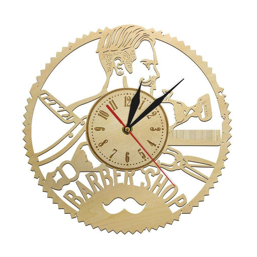 Barber Shop Wall Clock