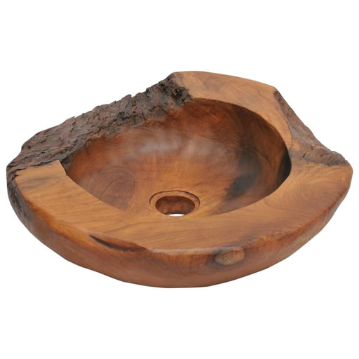 Basin Solid Teak 45 Cm Xataip