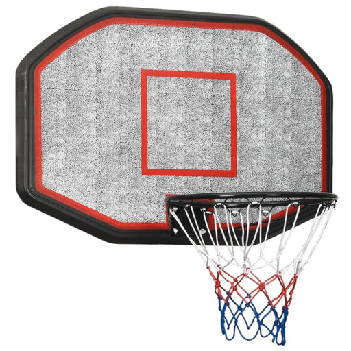 Basketball Backboard Black 109x71x3 Cm Polyethene Ktllp