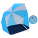 Beach Umbrella Shelter Blue And White 180 Cm Fabric Ainbi