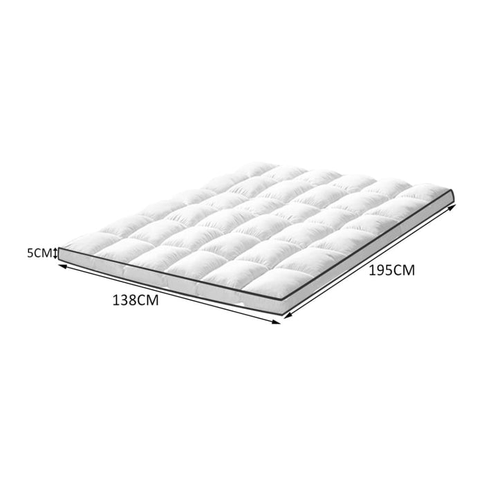 Goslash Picks Bedding Luxury Pillowtop Mattress Topper Mat