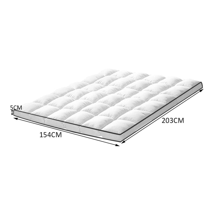 Goslash Picks Bedding Luxury Pillowtop Mattress Topper Mat