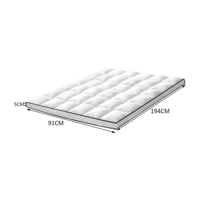 Goslash Picks Bedding Luxury Pillowtop Mattress Topper Mat