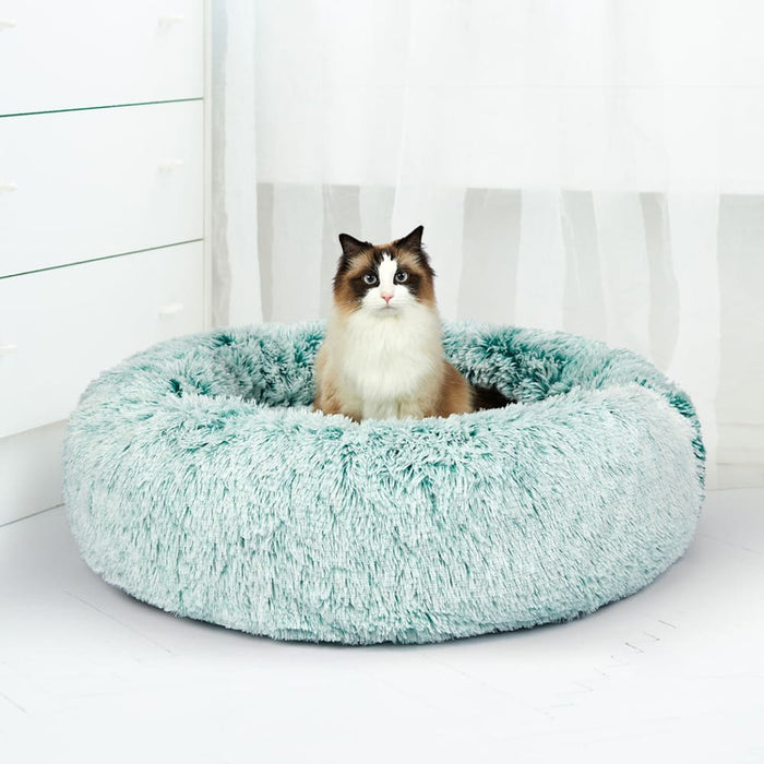 Goslash Picks Pet Beds Dog Cat Soft Warm Kennel Round