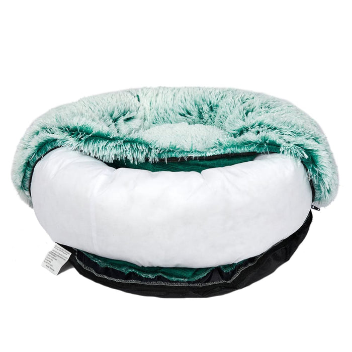 Goslash Picks Pet Beds Dog Cat Soft Warm Kennel Round