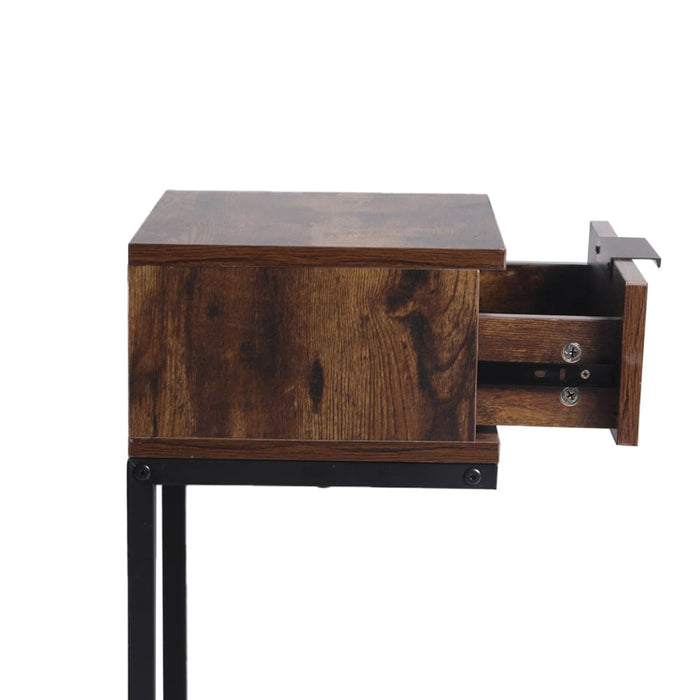 Goslash Picks Bedside Tables Drawers Side Table Wood