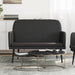 Bench Black 107x80x81 Cm Faux Leather Tpotkn