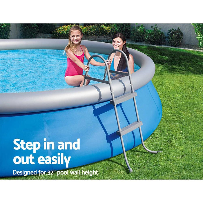 Bestway Ladder Above Ground Swimming Pools 84cm 32 Inch Deep