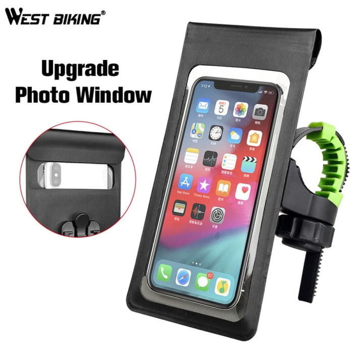 Bicycle Mount Holder Waterproof Touch Screen Phone Case