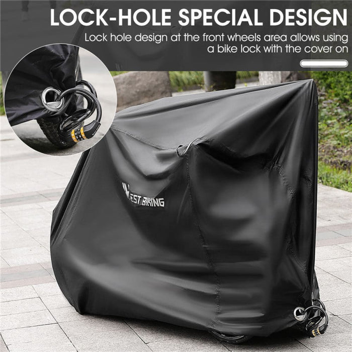 Bicycle Rainproof And Dustproof Cover