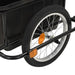 Bike Cargo Trailer Black 50 l Koiit