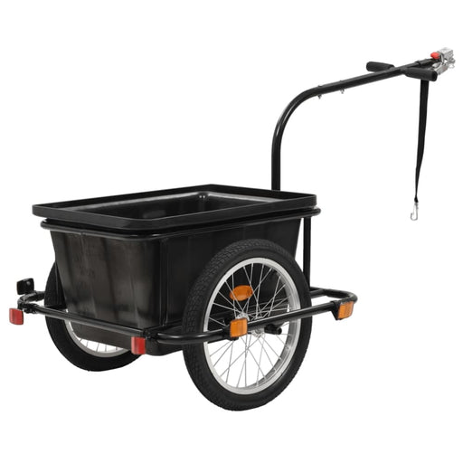 Bike Cargo Trailer Black 50 l Koiit