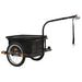 Bike Cargo Trailer Black 50 l Koiit