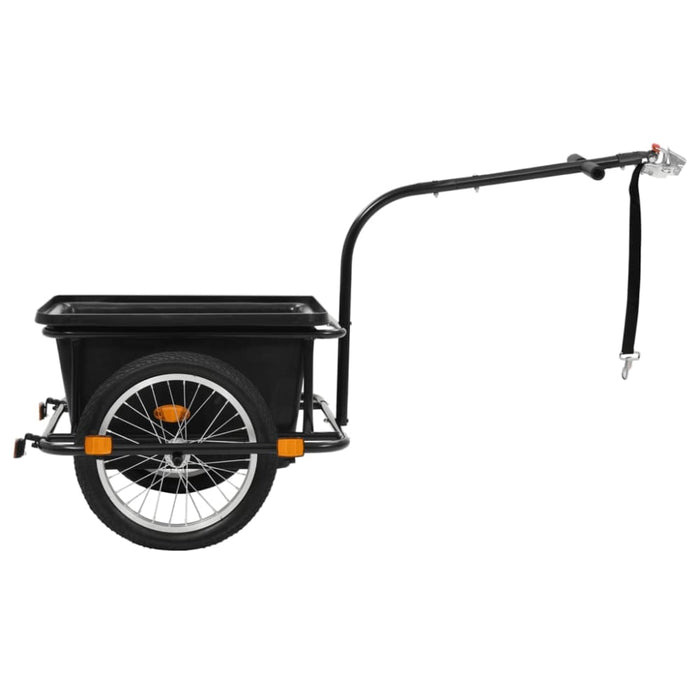 Bike Cargo Trailer Black 50 l Koiit