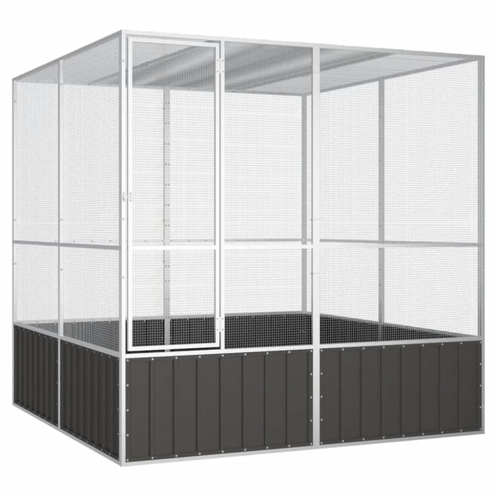 Bird Cage Anthracite 213.5x217.5x211.5 Cm Galvanised Steel