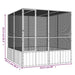 Bird Cage Anthracite 213.5x217.5x211.5 Cm Galvanised Steel